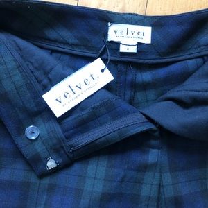 Velvet by Graham & Spencer Plaid Pants